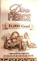Leapord print diva savings challenge 1,000 dollar savings with envelopes a6 envelope
