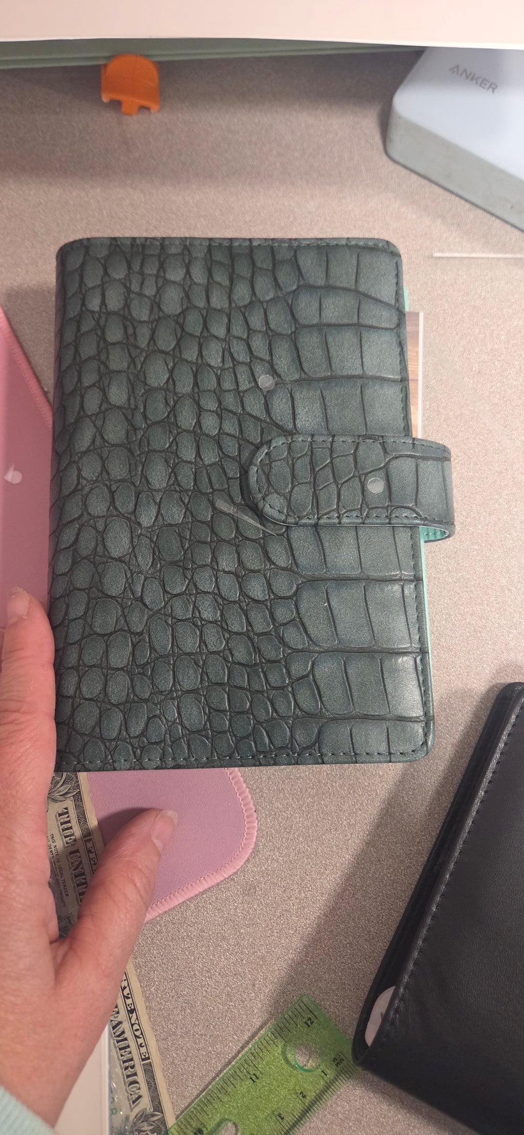 Complete binder Green Cow girl