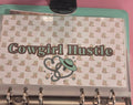 Complete binder Green Cow girl
