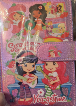 a6 strawberry shortcake mystery scoop binder