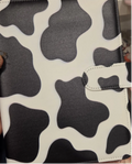 A5 Cow Print mystery scoop savings binder
