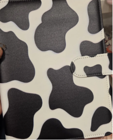 A5 Cow Print mystery scoop savings binder
