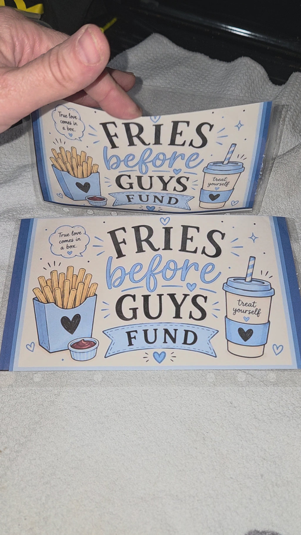 Set of 12 Funny Cash Stuffing Envelopes | A5 & A6 | 5mil Matte Laminate