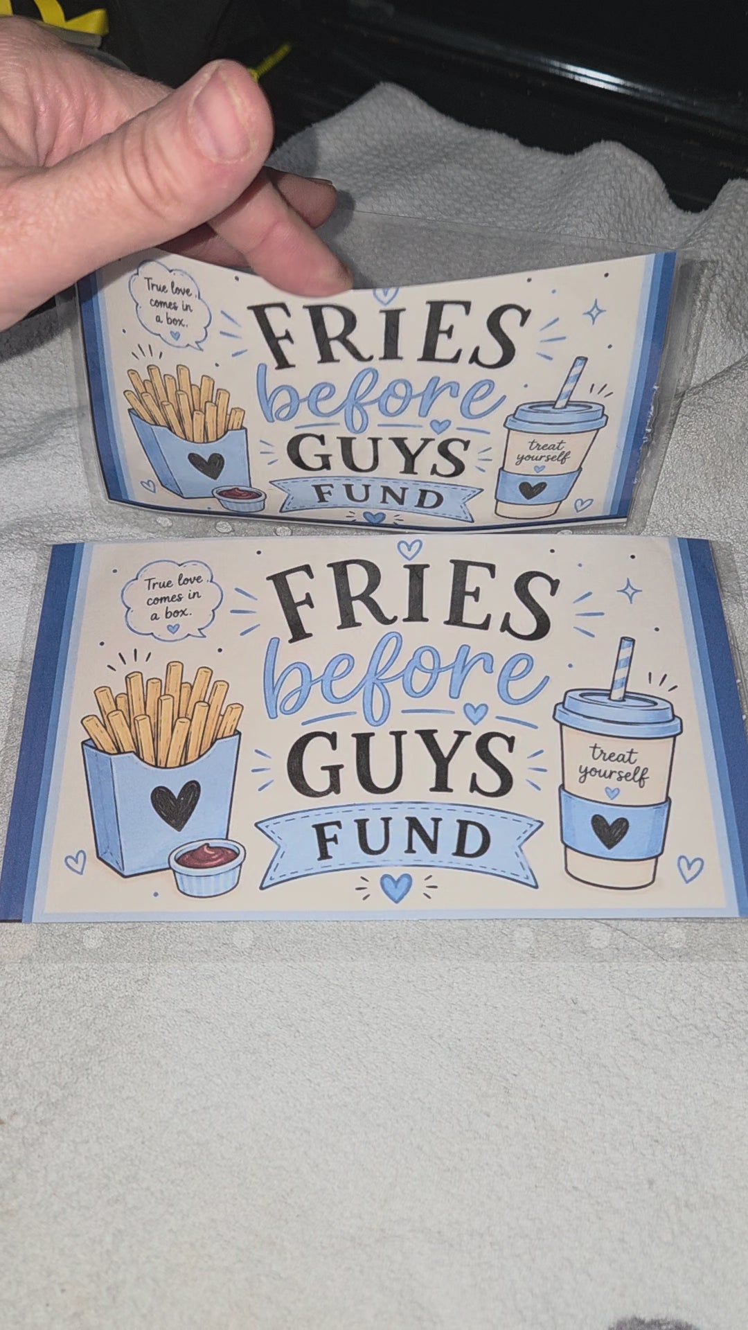 Set of 12 Funny Cash Stuffing Envelopes | A5 & A6 | 5mil Matte Laminate